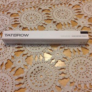 Cream powder angled tip edge define pencil, dark brown